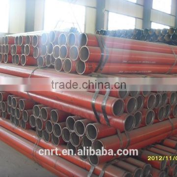 astm a795 Welded pipes for fire protection painted with red epoxy paint as per RAL 3000