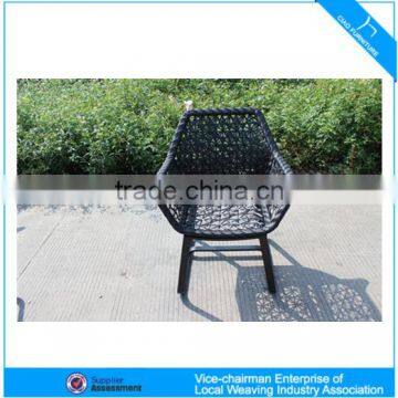 Лесничий винтовой стол и стулья для обедения из синтетического тростника для садовой мебели photo-5