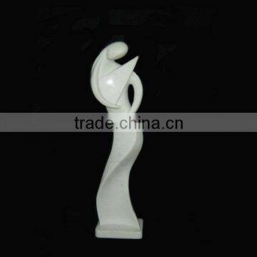 Garden White Marble Abstract Sculpture