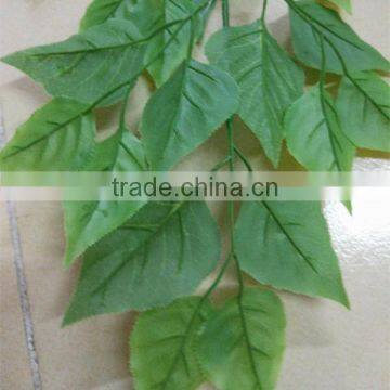 CHY070913 Real Touch Tree Leave Birch Leaf photo-2