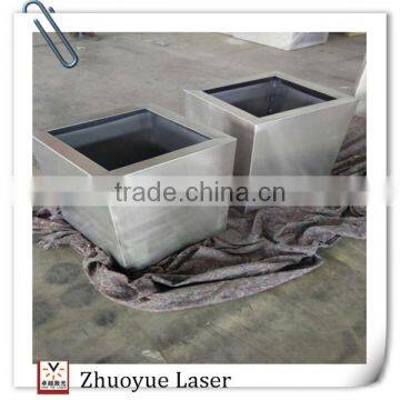 Indoor Square Planter/outdoor Garden Plant Pot/stainless Steel Flower Pot photo-6