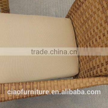 New Design Garden Home Rattan Furniture Outdoor Dining Table Set photo-4