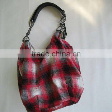 Cotton handbag with transfer printing