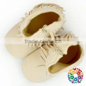 Infant And Toddler Newborn Prewalker Boots Soft Sole Shoe Tassel photo-4
