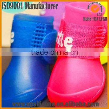 Newest indoor outdoor silicone dog shoes