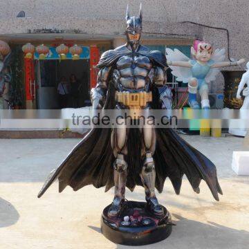 Fiberglass batman sculpture for movie character