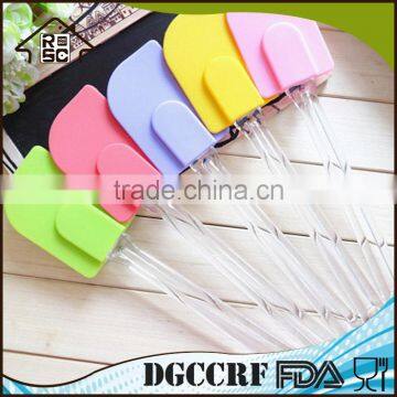 Butter Scraper With Transparent Handle Small Heat Resistant Cooking Utensil photo-3