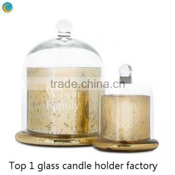 Mercury Soy Scent Candle Glass Dome Cloche Candle photo-3