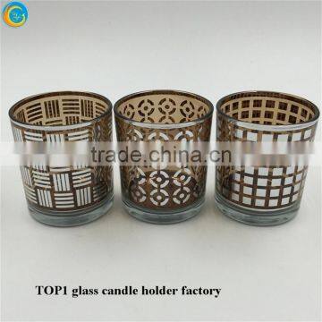 How to Make Mercury Glass Vases Wholesale Handmade Glass Tea Light Glass Candle Holders photo-5