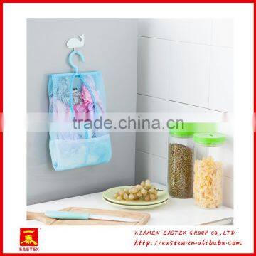 High Quality Multipurpose Kitchen Bathroom Hanging Storage Mesh Bag ,Clothespin Bag photo-5