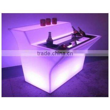 Modern Commerical High Quality PE Partable Plastic LED Bar Counter With 16 Colors Change photo-5