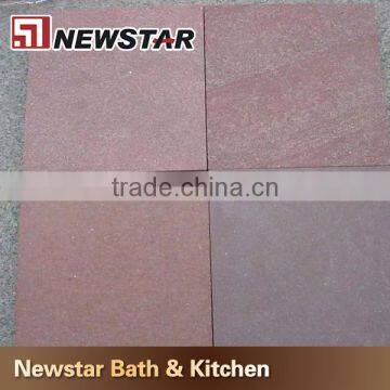 High quality natural and polished red sandstone pavers