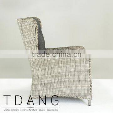 Trieste Wicker Sofa Lounge Chair - Conversation Wicker Furniture Set photo-4