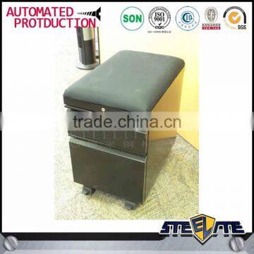 Commercial Furniture Office Mobile 2 Drawer Pedestal With Seat Pad photo-5
