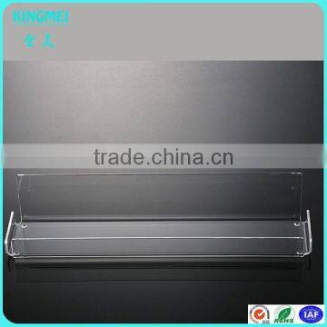 Clear Acrylic Mirror Food Tray With Handle photo-3