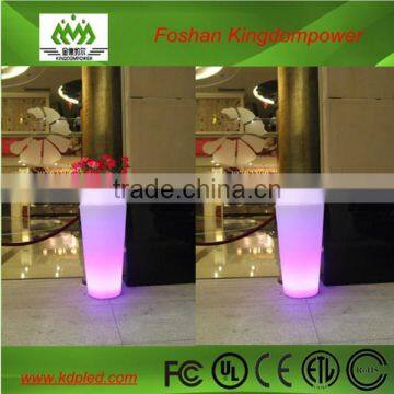Super High LED Plastic Round Flowerpot photo-2