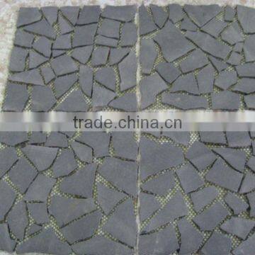 HZB-110 Absolute Black Granite Crazy Pattern