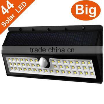 Large Size 44 LED Outdoor Wireless Solar Energy Powered Motion Sensor Light Ponds Decor Accent Lighting With Three Modes photo-2