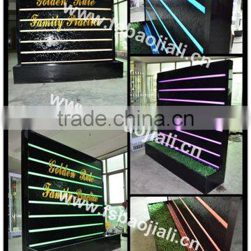 Shopping Mall Decoration Water Fountain Led Waterfall photo-6