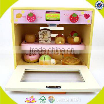 Wholesale Baby Wooden Oven Sets Toy, Best Sale Kids Wooden Oven Sets Toy, Fashion Wooden Oven Sets Toy W10D014 photo-4