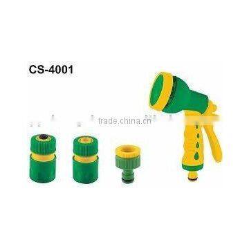 Garden water spray gun CS-4002 plastic pistol nozzle