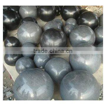 black granite stone balls