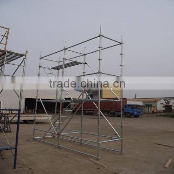 Ringlock Scaffolding for Construction Powder Coating Ring System Scaffolding