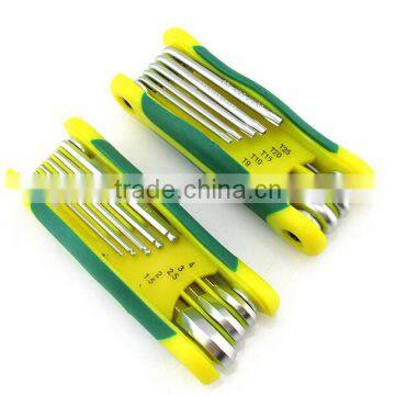 Berrylion Tools Ball End 8pcs Foldable Allen Key Set With Reasonable Price photo-3