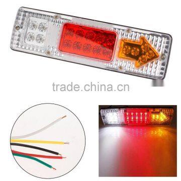 2016 New 12V 24V LED Light Rear Turn Signal Truck Trailer Caravan Led Trailer Tail Lights Stop Rear Tail Indicator Light photo-2