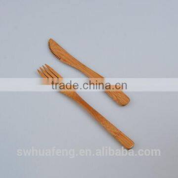 2016 Fashion Bamboo Butter Knife and Fork