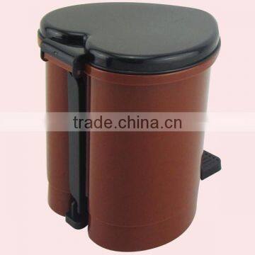 400ML Plastic Heart-shaped Office Dustbin photo-3