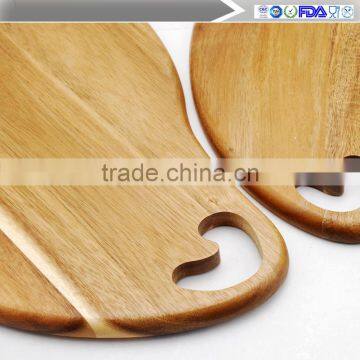 3 Piece Hand Crafted Acacia Wood Cutting Board Set photo-3