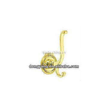 luxurious brass coat hook