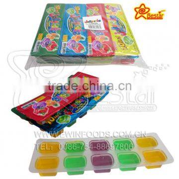 Colorful Fruit Flavor Jelly Cup