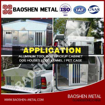 Manufacturer Wholesale Diamond Plate Aluminum Large Tool Box Cage Dog Run Kennels photo-3