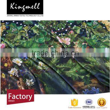 High quality imported 100 silk charmeuse fabric