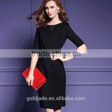 OEM Beauty Women Designer Formal Dress Ladies Office Dress Ladies Formal One-piece Dresses photo-4