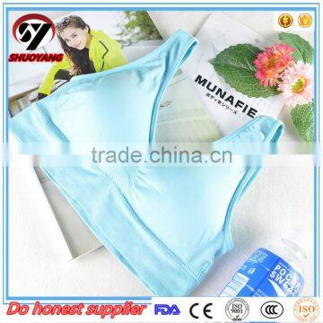 Latest design ladies sexy munafie sports bra