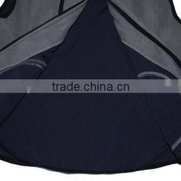 Polar Fleece Professional Manufacturer ! Men's Sleeveless Cheap Fleece Jacket 100%polyeter Polar Fleece 180g Compounded Jersey