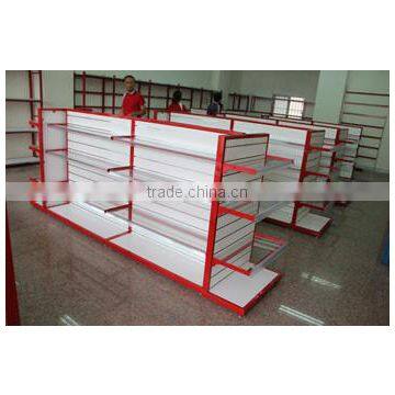 Wooden Slatwall Etagere Shelves Gondola Island Shelving Shelves photo-2