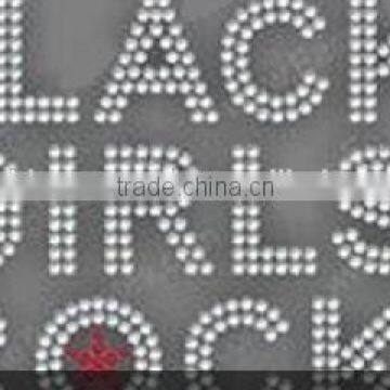 Black Girls Rock Rhinestone Iron on T Shirt Transfer photo-2