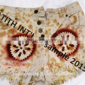 Denim Ladies Shorts photo-5