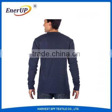 Men's Flame Resistant Lenzing fr Modal Underwear Men's Henley Shirt photo-2