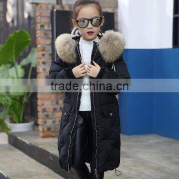 Unique Baby Girl Names Images Children's Warm Winter Clothing Girls Long Down Jacket photo-2