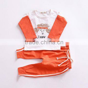 S33578W Children Clothing Sets 2017 Autumn New Designs Cartoon Clothing Sest photo-4