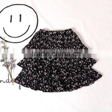 S16249A Girls Casual Skirt Children Cotton Tutu Skirt photo-2