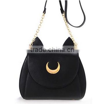 walson instyles copyright Cosplay Sailor Moon 20th Tsukino Usagi PU Leather Women Handbag Shoulder Bag