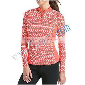 2014 customizede long sleeve rash guard for young women