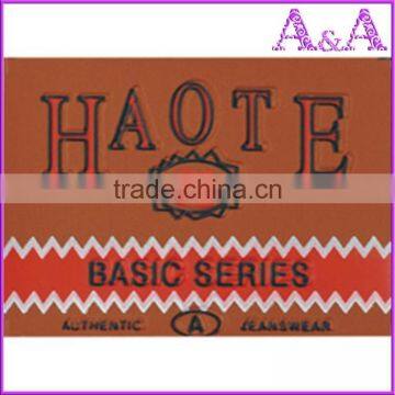 Custom Personalized Metal Logo Genuine Leather Label/leather Patch and Tags for Garment photo-4