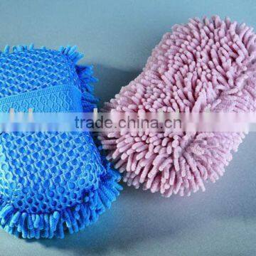 Chenille Microfiber Sponge